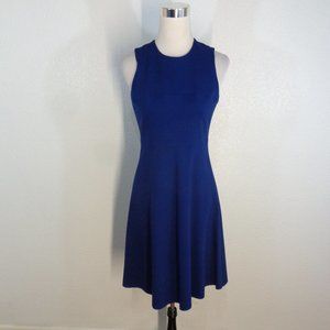 Anne Klein Royal Blue Sleeveless Fit & Flare dress sz 4